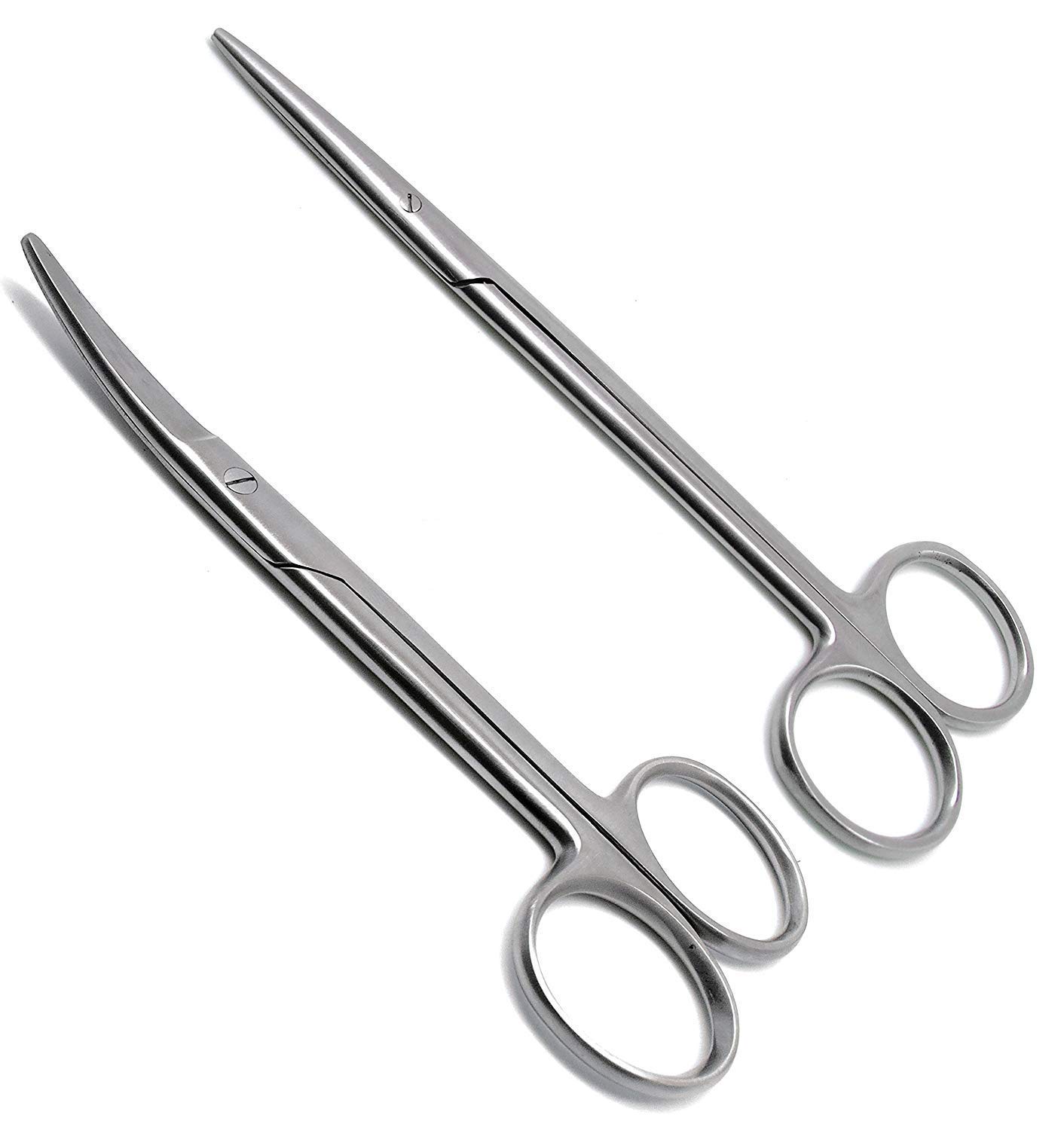 Forgesy Surgical Instrument Metzenbaum Straight and Curved Scissor (6 Inch) Set of 2 Pieces (B07VWX5G3G) Amazon Price History, Amazon Price Tracker