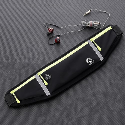 Image of Running Belt for Women Men - Best Comfortable Fanny Pack Waist Pack Bag Pouch Running Phone Holder That Fit All Phone Models and Fit All Waist Sizes for Running, Workouts, Cycling, Traveling