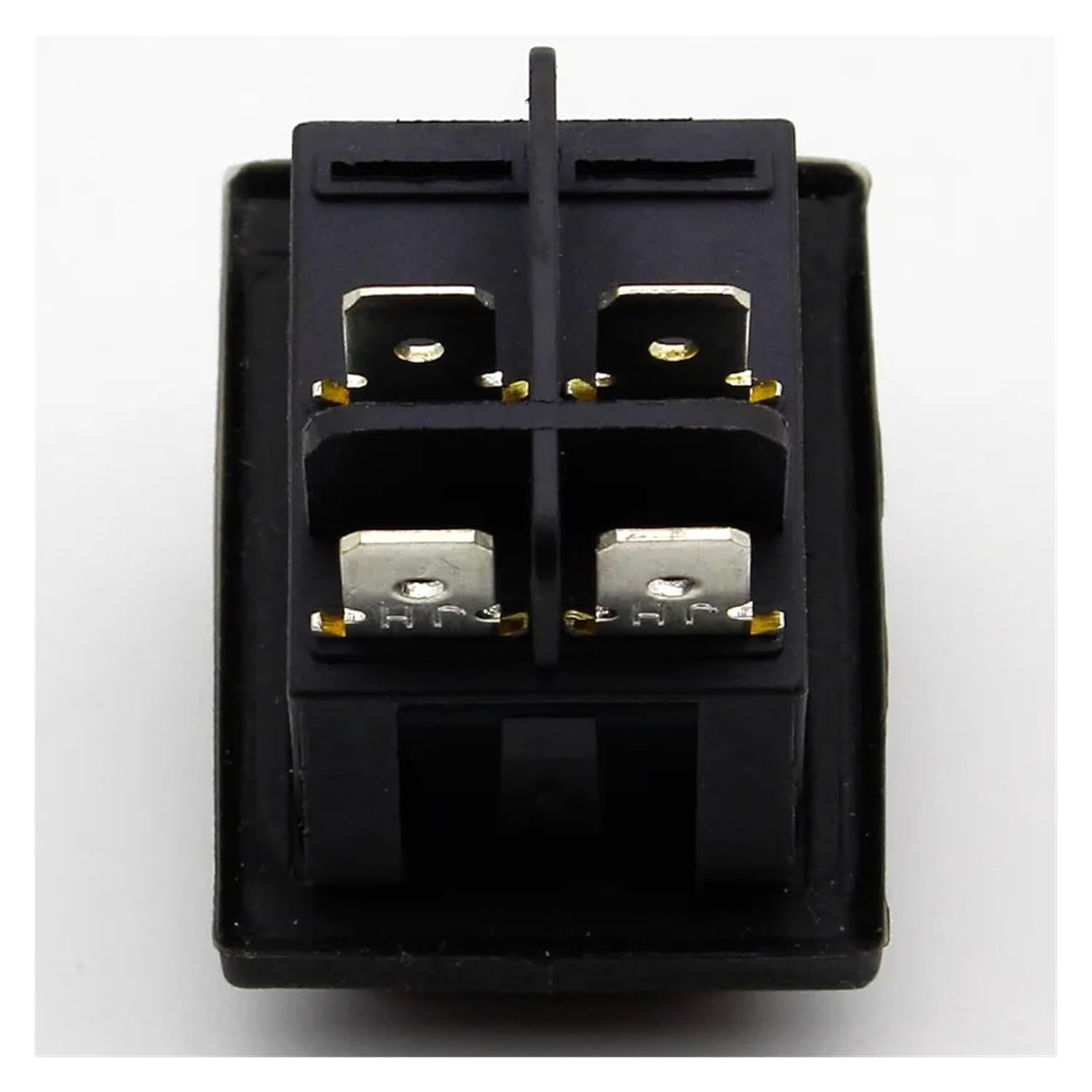 1 Piece red Waterproof Latching Rocker Toggle Switch IP55 4-pin 2-Position AC250V/16A LED Illuminated