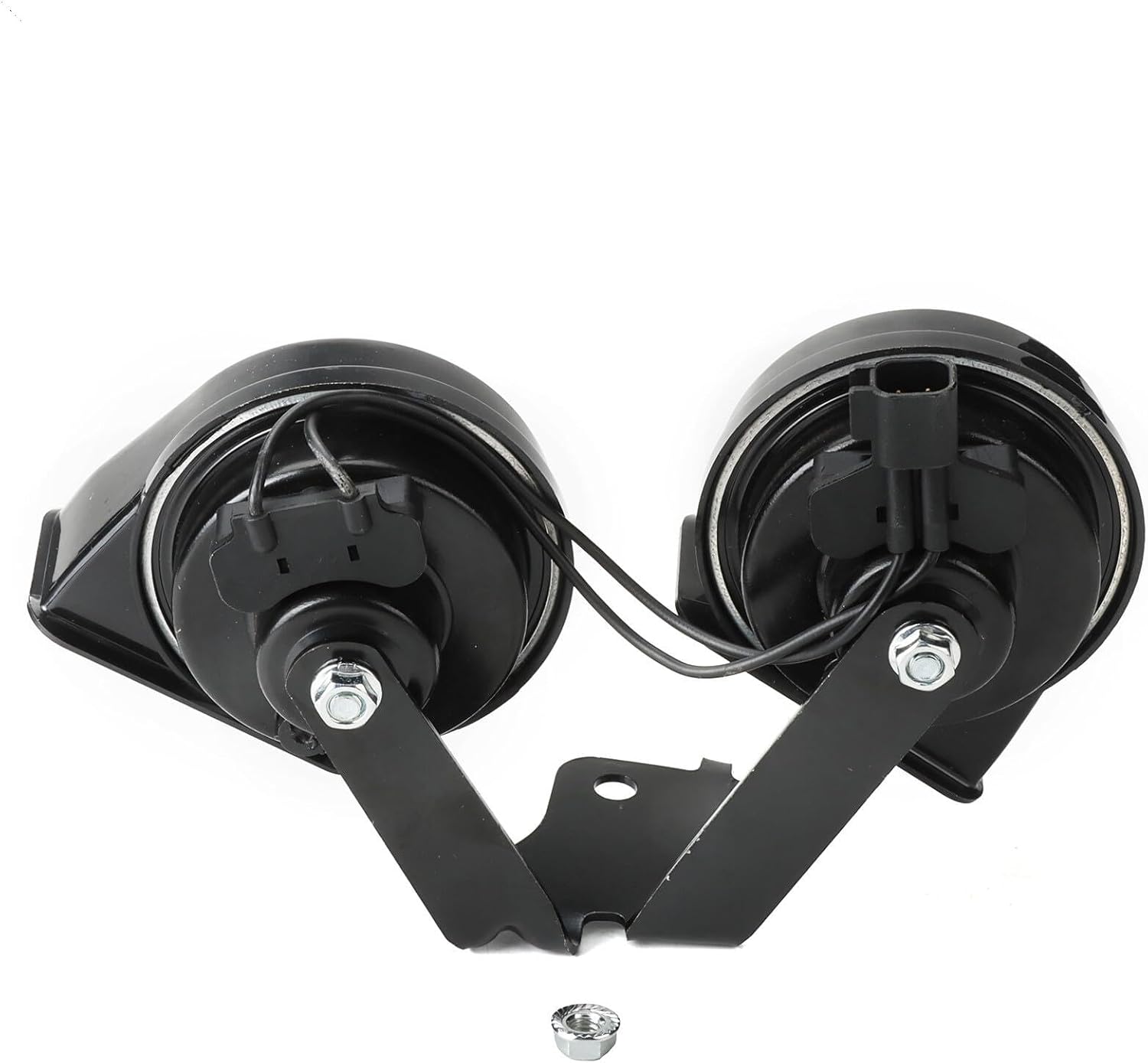 HC3Z-13832-G for Ford 2017-2022 F-250 F-350 Trumpet Horns & Bracket Assembly US