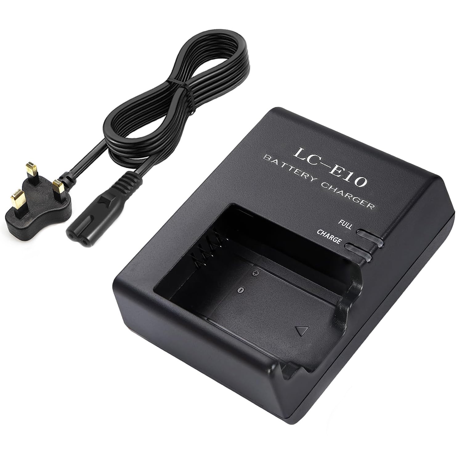 LP-E10 Battery Charger LC-E10C LC-E10 LC-E10E Charger Compatible with Canon EOS Rebel T7,T6,T5,T3,T100,EOS 4000D,3000D,2000D,1500D, 1300D,1200D,1100D,Kiss X50,X70,X80,X90