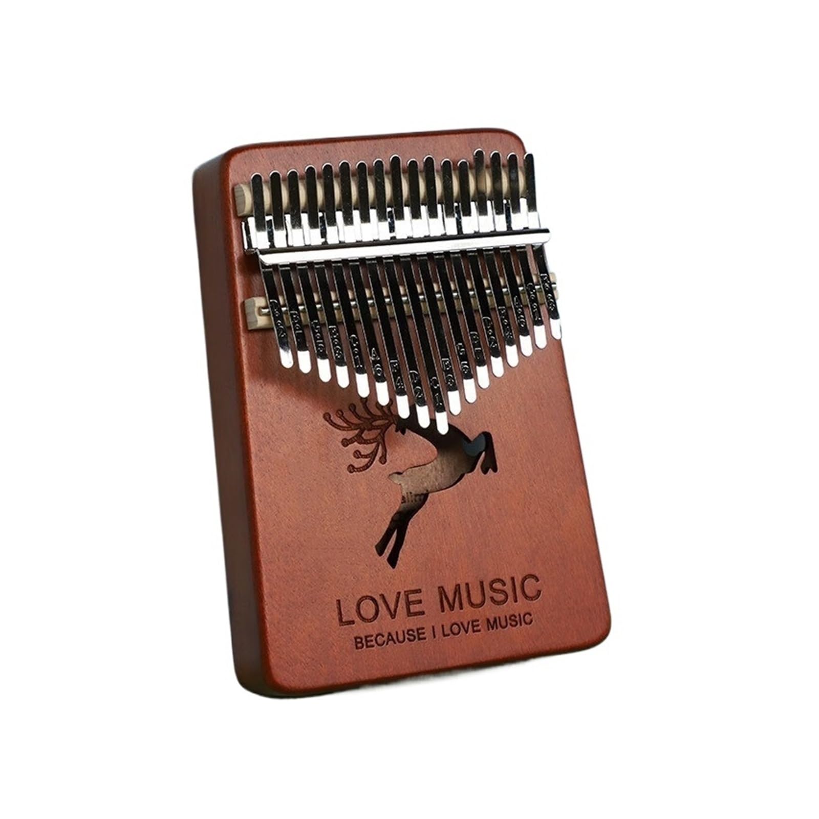 Pianoforte da pollice 17 note strumento pianoforte da dito per principianti kalimba