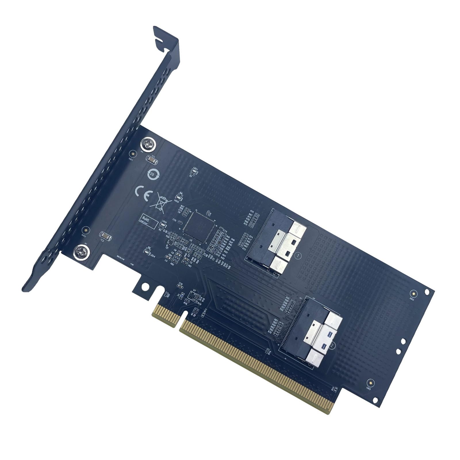 Scheda Split avanzata per sistemi PCIe4.0/5.0 Che Offre Prestazioni migliorate nelle Applicazioni per Data Center Adattatori GPU