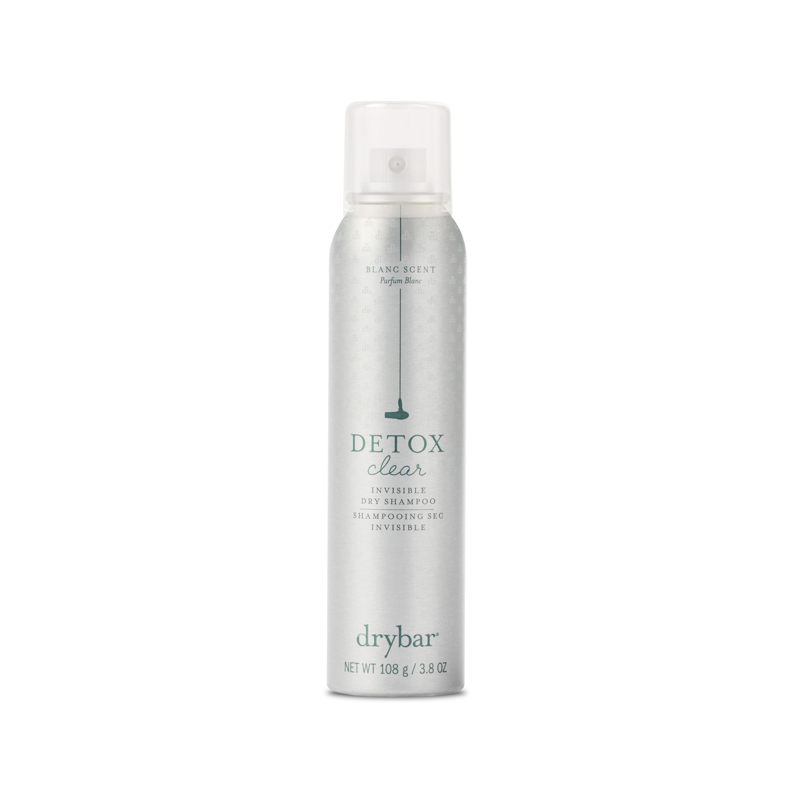Drybar Detox Clear Invisible Dry Shampoo 108g | Invisible, Lightweight Formula | Absorbs Oils and Impurities leaving Hair Refreshed | Extend Your Best Blow-Dry