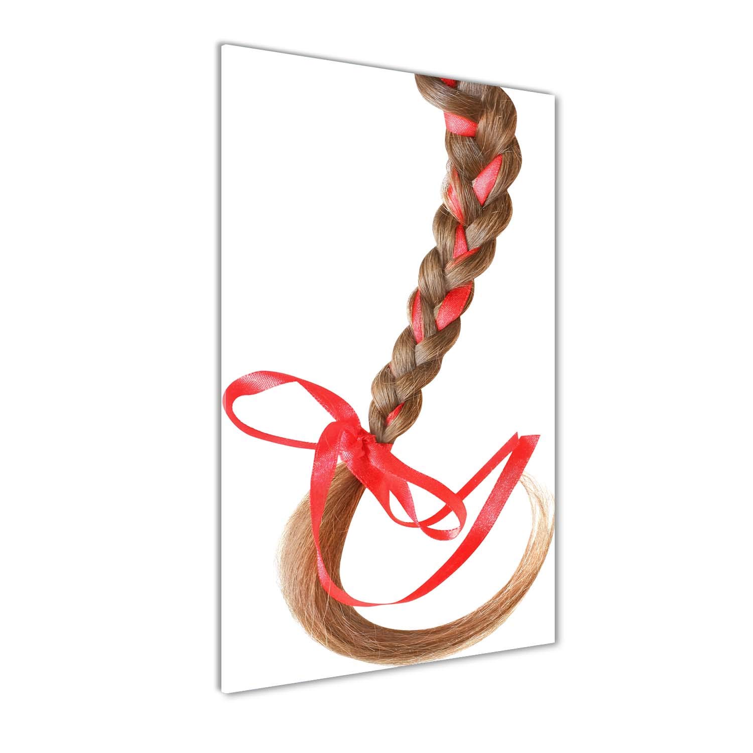 Image tableau photo décorative rouge 60x120 Tulup pour dynamiser un mur blanc