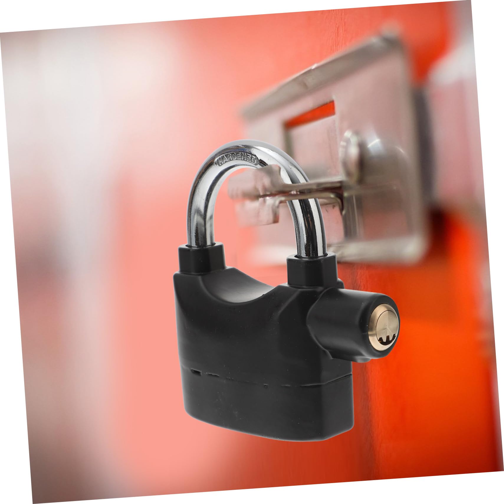 2 Candados Alarma para Bicicleta y Motocicleta en Forma de U, Diseño Compacto, Sonido de Alta, Fáciles de Transportar, 3 Llaves, Ideales para Uso Exterior y Seguridad en Puertas