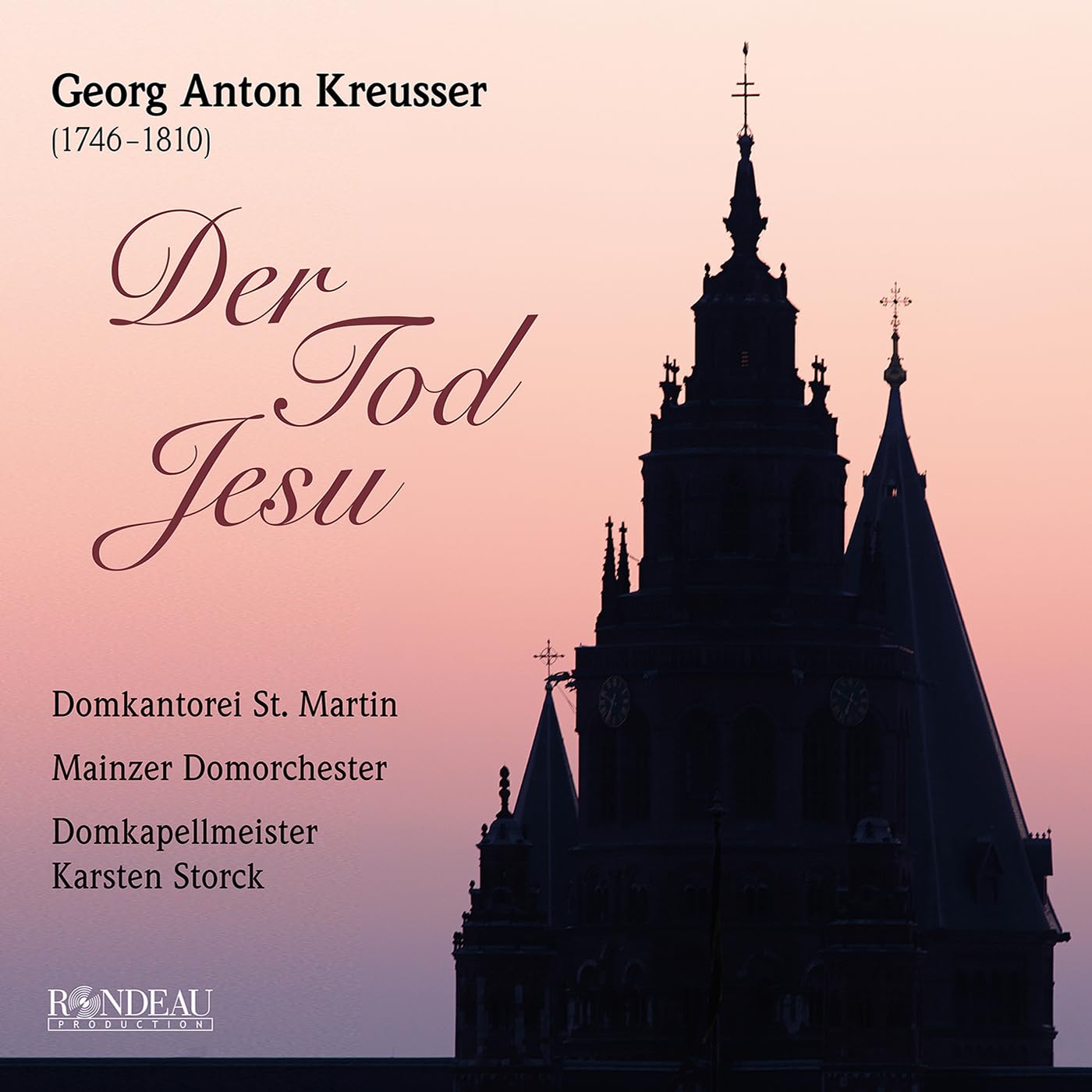 Georg Anton Kreusser: Der Tod Jesu (The Death of Jesus)