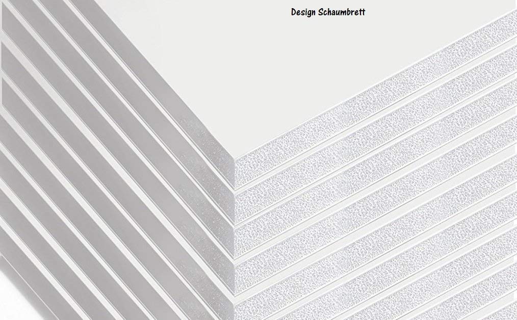 Classic A3 3 mm Cartone Piuma Schiuma Bianco Set di 4