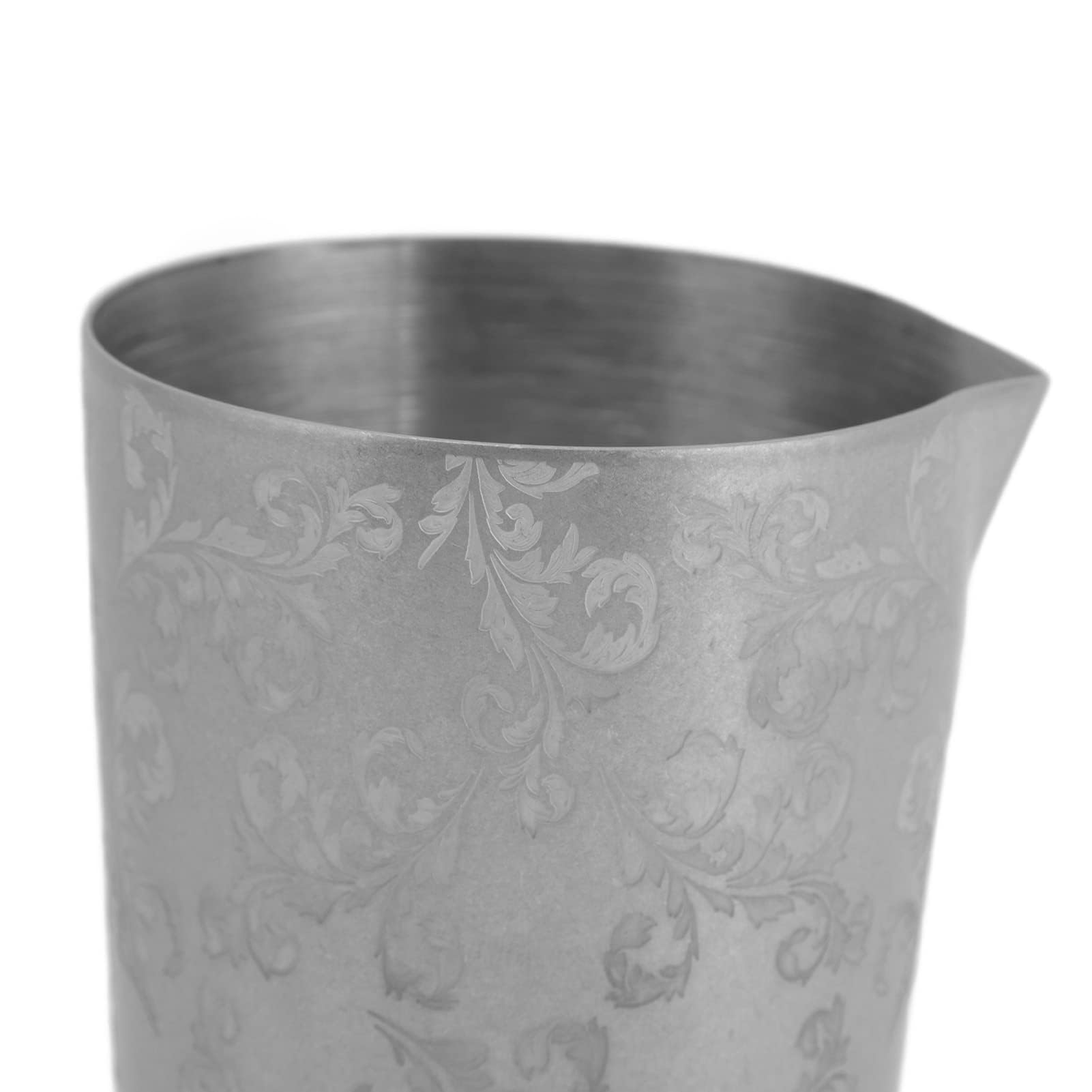 Mixing Glass Barman Acciaio, Bicchiere per Cocktail in Acciaio Inossidabile per Miscelazione Agitazione in Vetro perChe Tira lo Shaker perin Vetro per Miscelazione