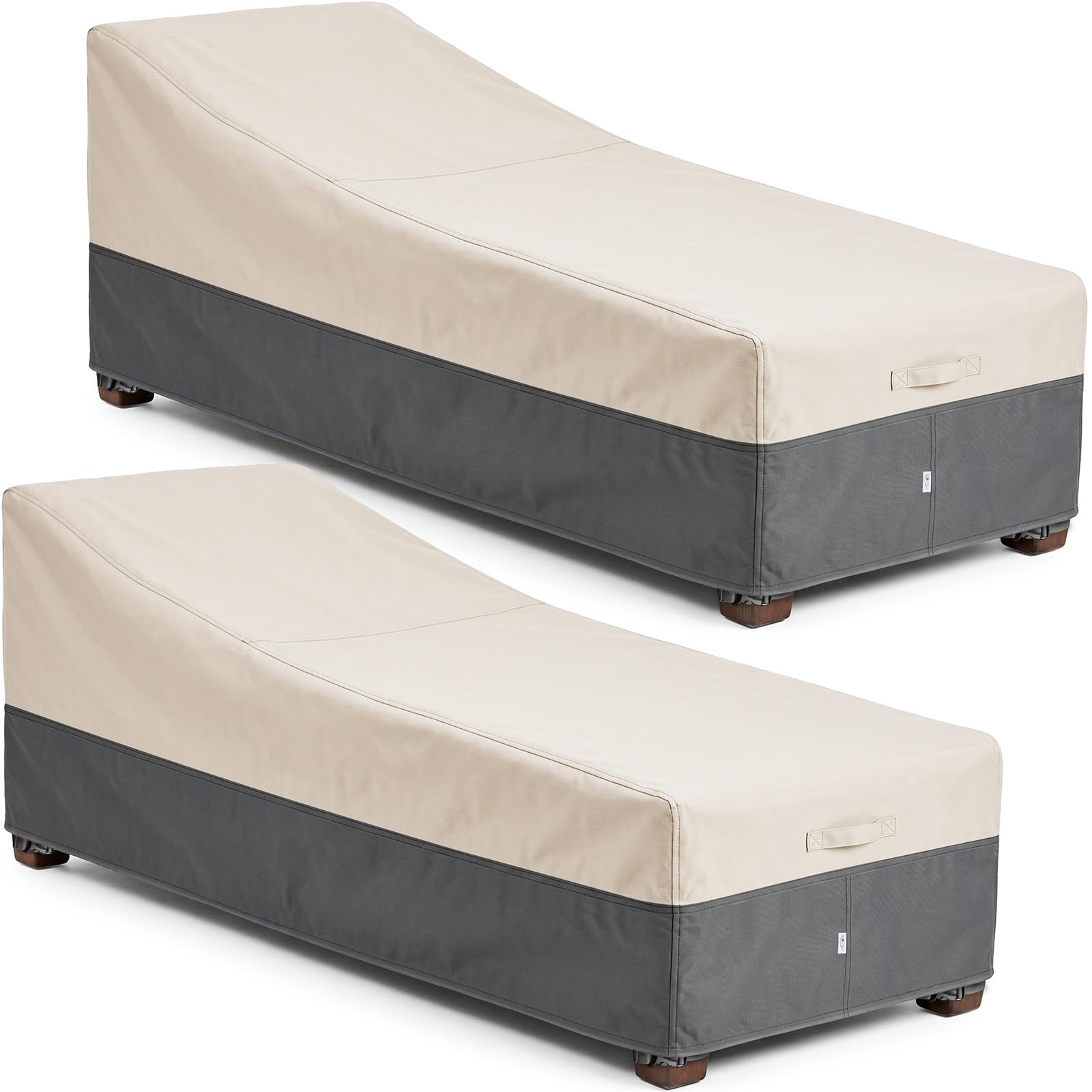 Photo 1 of Kikcoin Extra Heavy Duty Patio Chaise Lounge Cover - 68" x 30" x 30"