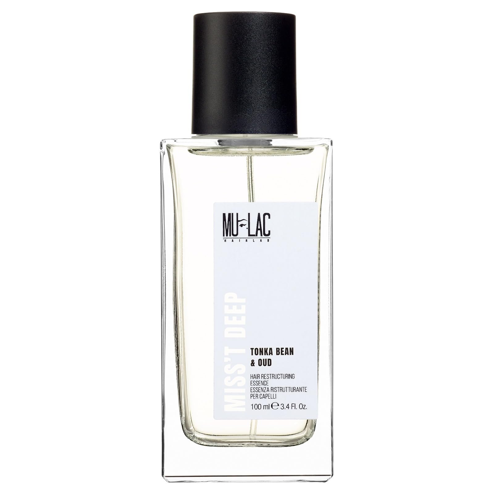 Mulac Cosmetics MISS'T DEEP Essenza Ristrutturante per i Capelli 100 ml