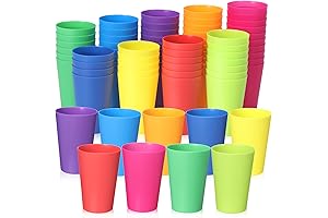 Yahenda 100-Pack Toddler Plastic Cups: Perfect for Kids, Babies, Parties, and More!
