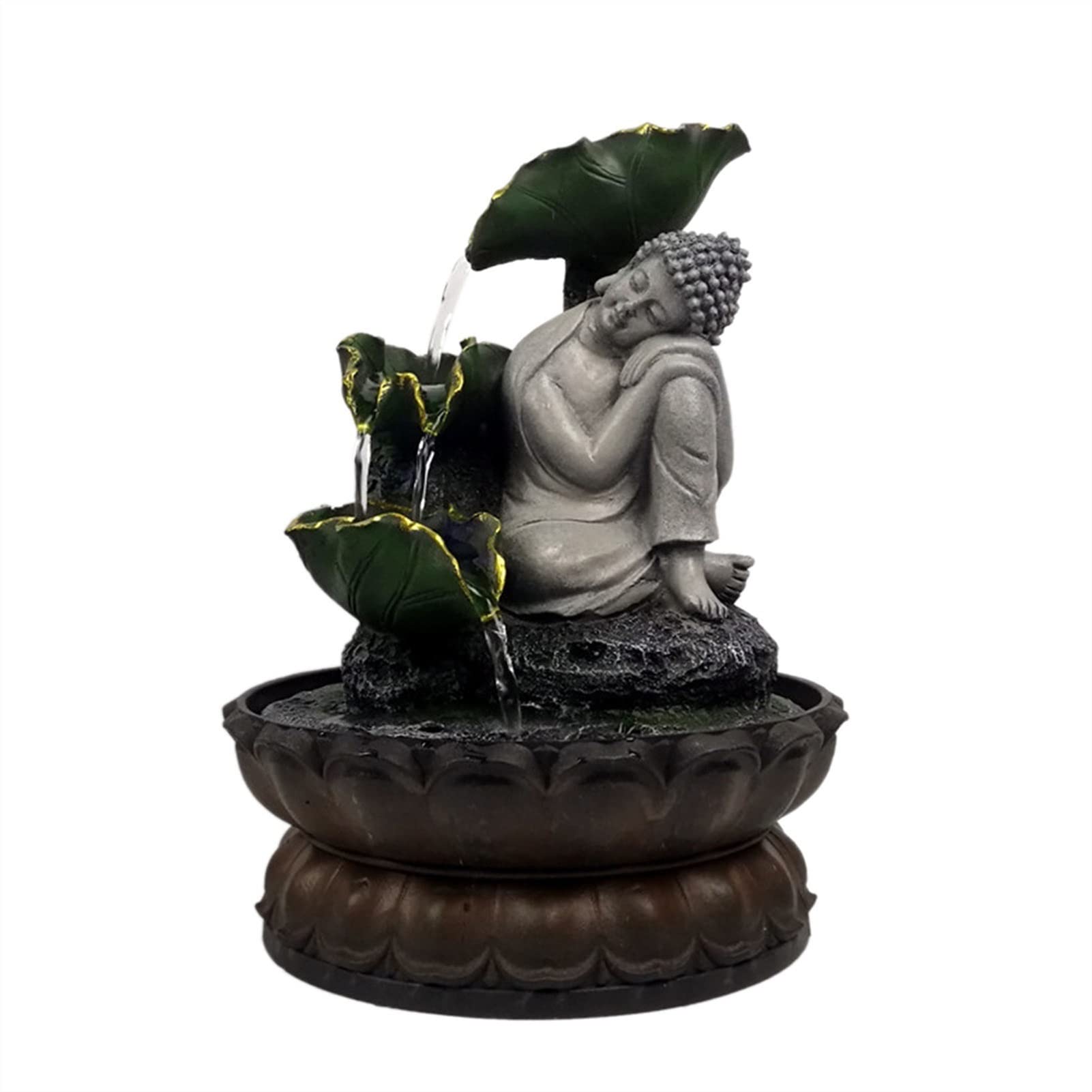 Fontaine de méditation Bouddha pour réduire le stress au bureau