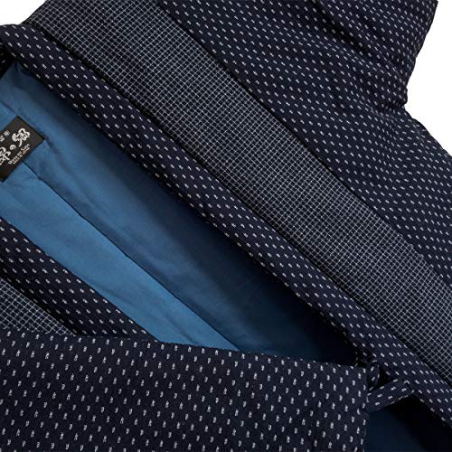 Hail pattern Hanten (Cotton jacket made in Japan Kimono-style) Men's3