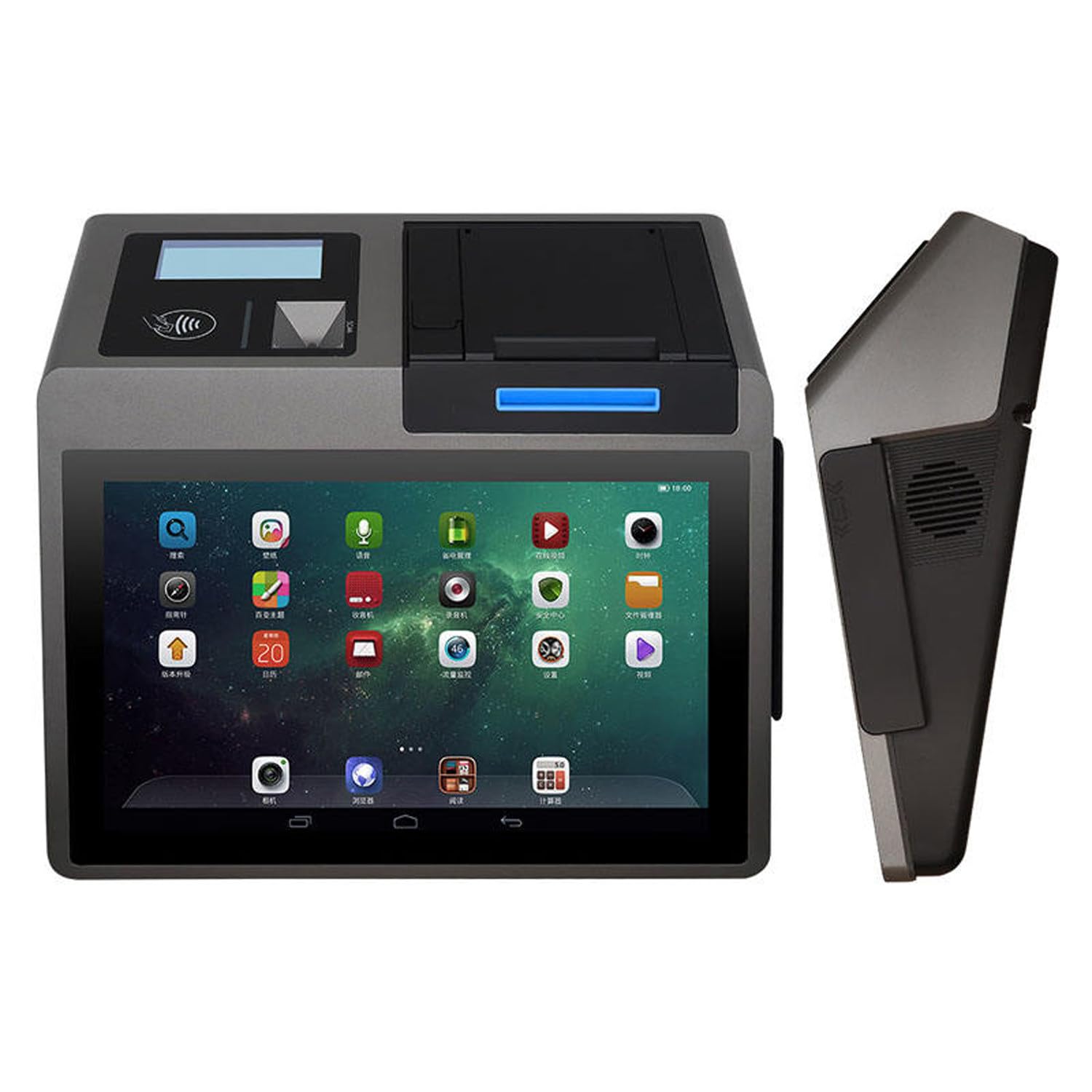 Registratore di cassa touch, registratore cassa Pos,Sistema di Cassa Lite,Sistemi POS per PC con Touch Screen da 10.1 Pollici,4GB+32GB,Registratore Cassa Intelligente per Ristoranti Aziendali