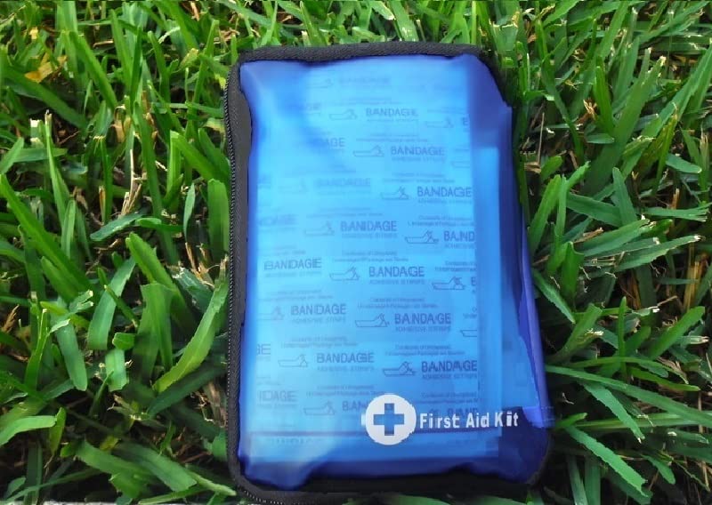 Galaxy 131 Pcs First Aid Kits Tool for Survival Emergency Trauma Military Combat Tactical Medical Hunting Camping Hiking IFAK EMT Bag (131 Pcs Blue First Aid Kits)