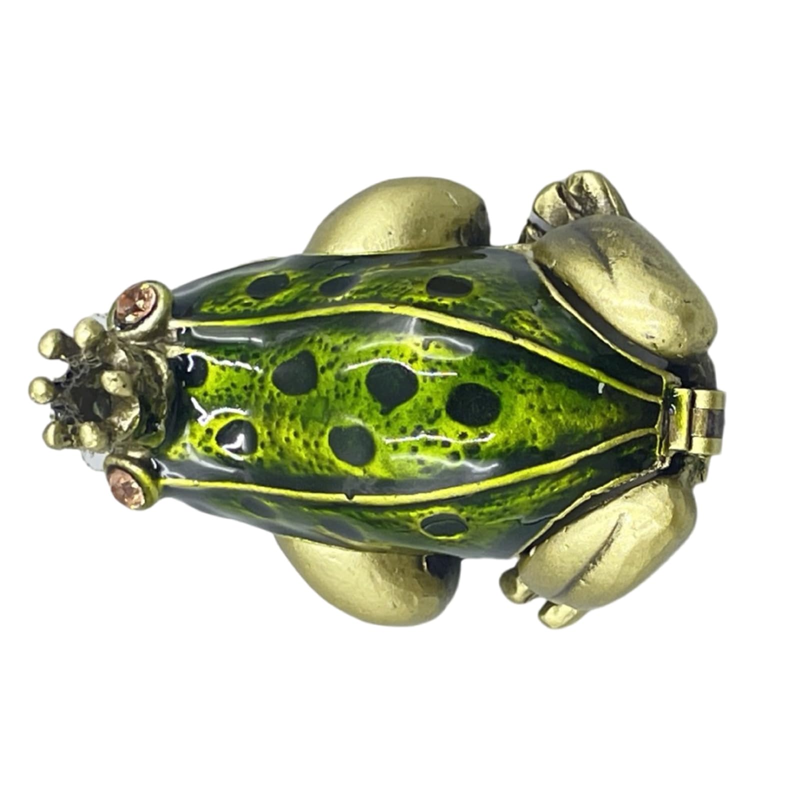 HDOYTXXM Additional Metal Mixture Treefrog Chaplet Jewelry Supervisor Artistic House Deck Part Safe Storage for Circlets Necklaces Sophisticated Deck Jewelry Display Case