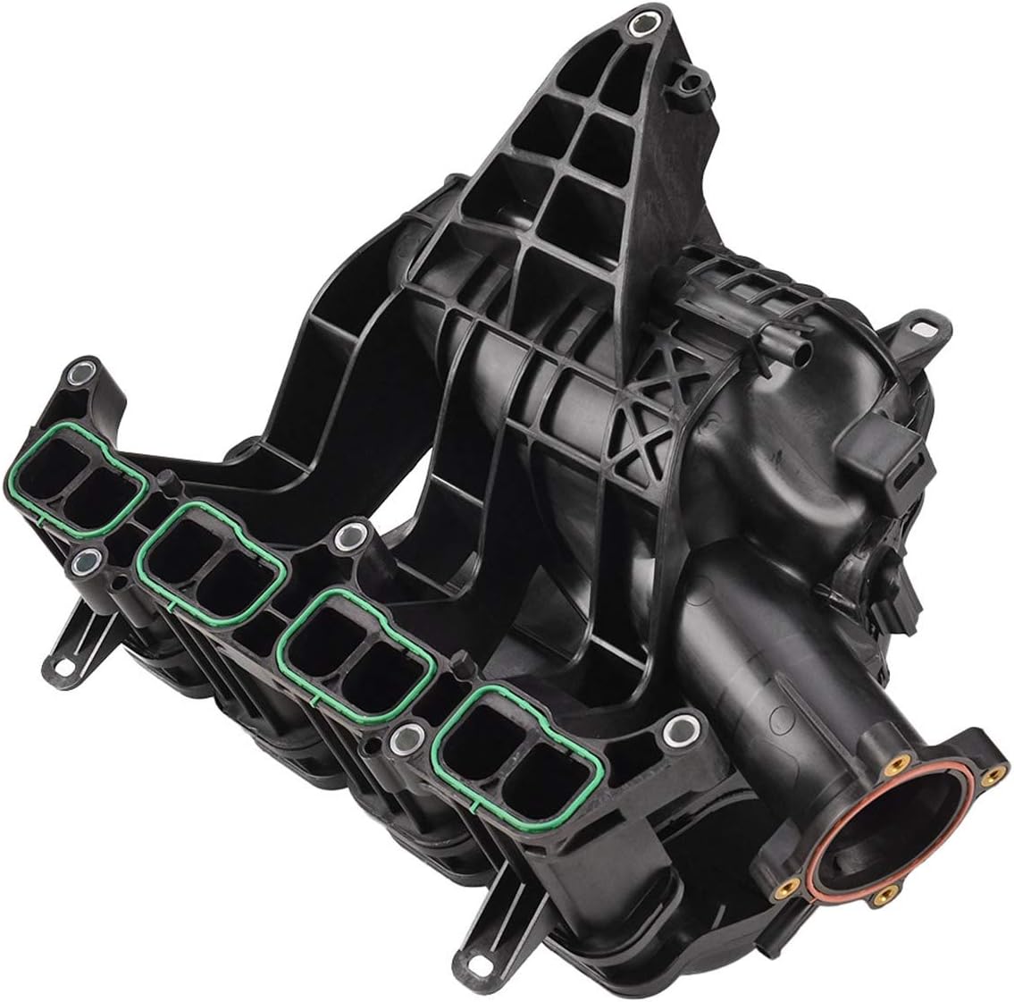 A-Premium Engine Intake Manifold Assembly with Gasket [4Cyl 2.0L Only] Compatible with Mazda CX-5 2013-2018, 3 2014-2018