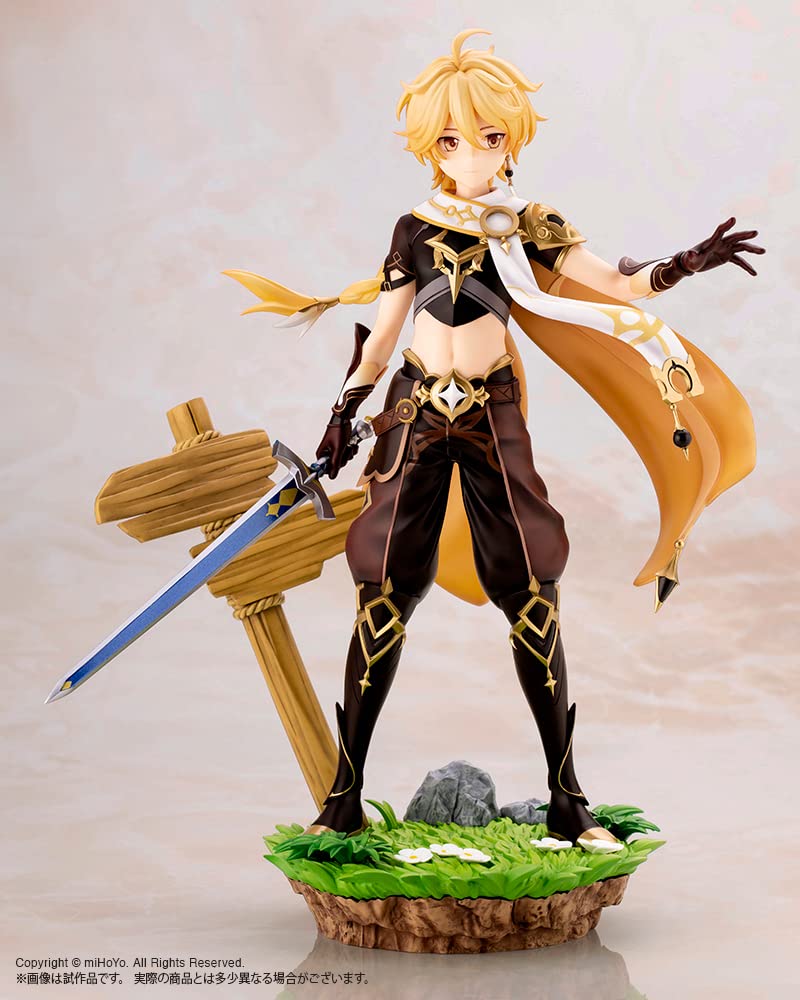 Kotobukiya GENSHIN Impact - Aether Bonus Edition - Statuetta 1/7, 27 cm