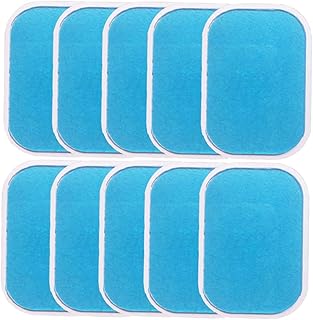 Mikikit Fitness Stickers Massage 12pcs Fitness Pads Massage Hydrogel Fitness Stickers Hydrogel Fitness Pads Simple Fitness Pads Fitness mat Hydrogels Jelly hydrogel Stickers