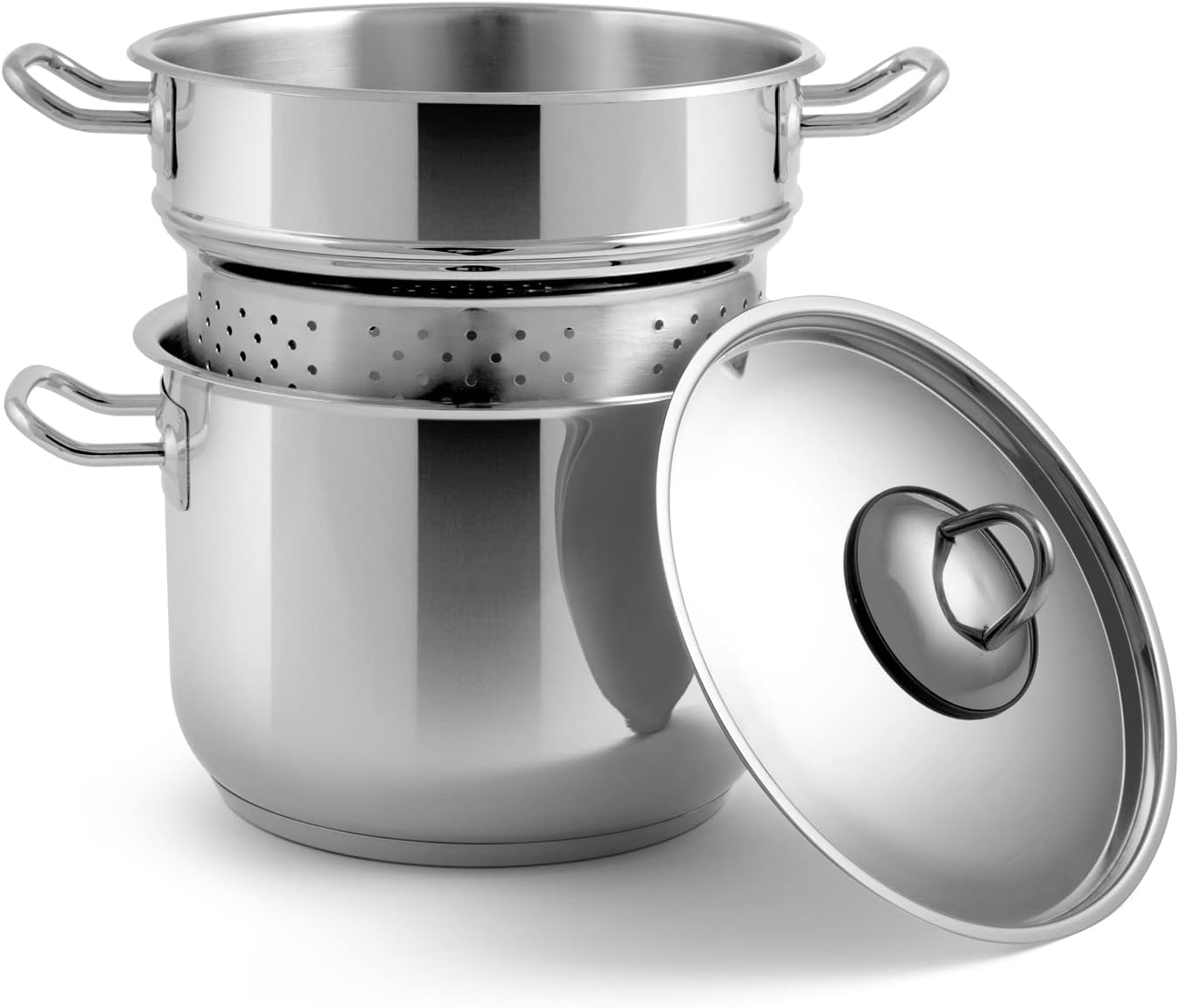 Pasta Cooker, Induction, with Lid, 24 cm