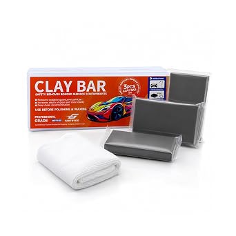 Gray Clay Bar 3 Pack 300g Medium Grade Car Detailing