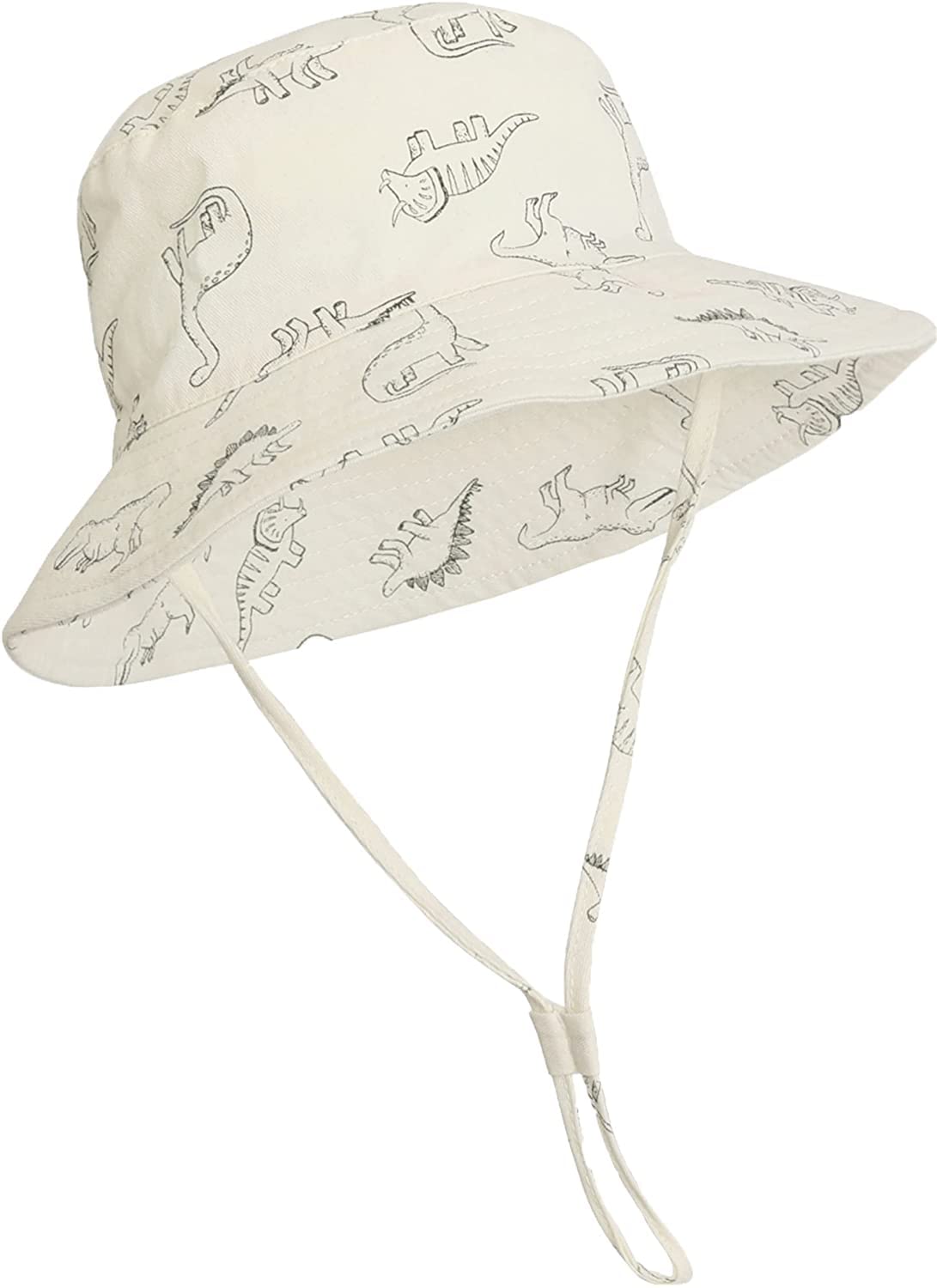DRESHOW Unisexo Bebé Niña Niño Sombrero de Sol Verano Algodón Ajustable Pescador Gorra Protección de Sol Anti UV Para Exteriores/Natación/Playa/Piscina UPF 50+ — view 2