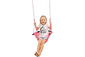 JKsmart Inside Swing for Kids, Swing Seat, 440lbs Capacity, with Snap Hooks,...