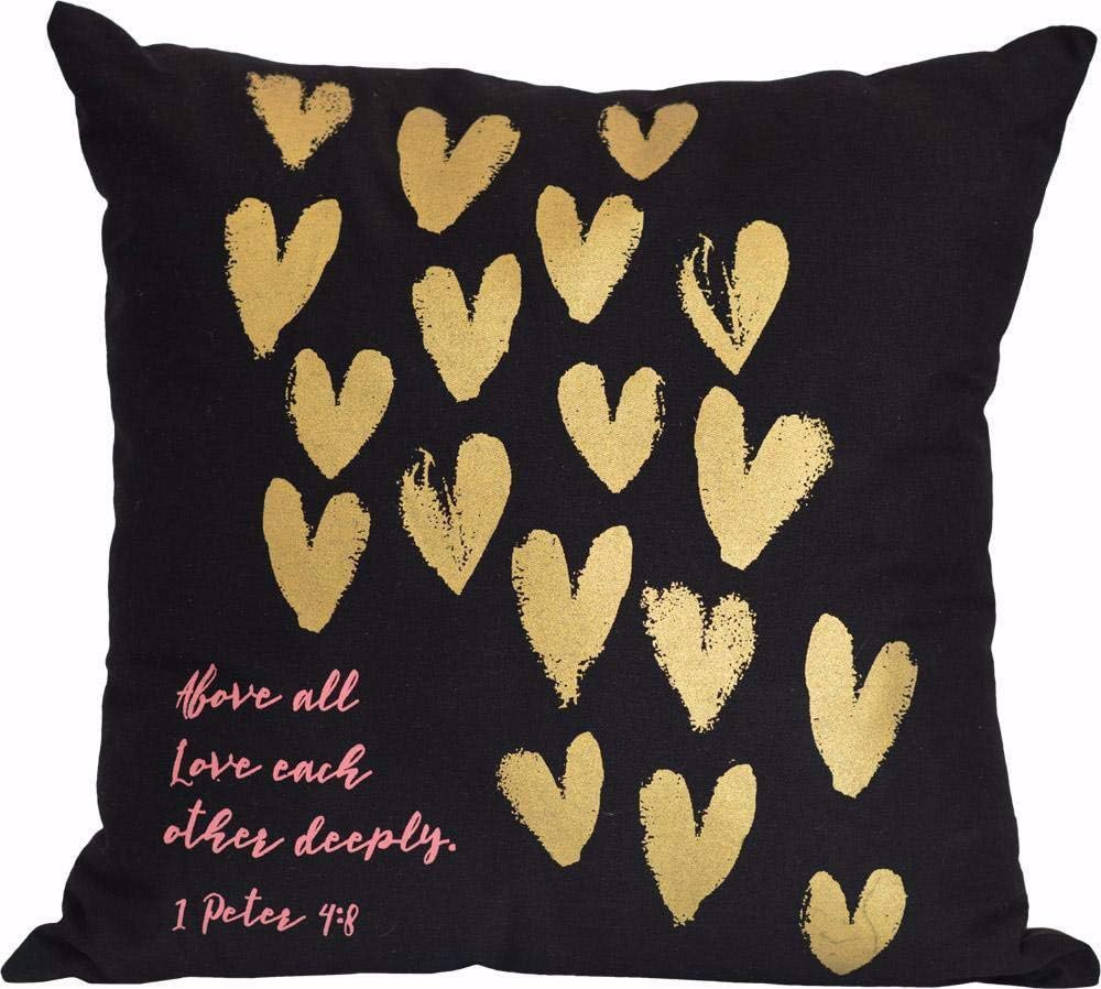 Carpentree Love Each Other Pillow, Multi