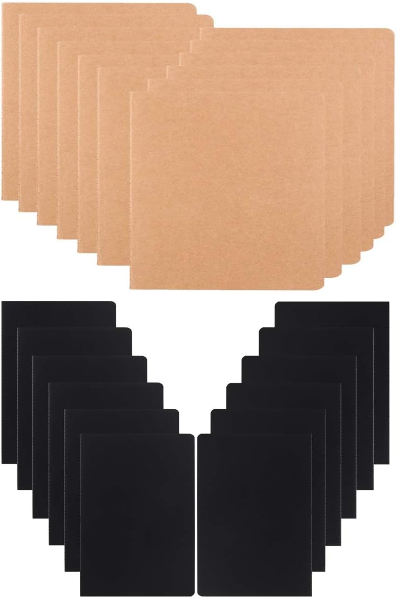 24 Pack 5.5x8.3 inch A5 Line College Ruled Notebook Journals