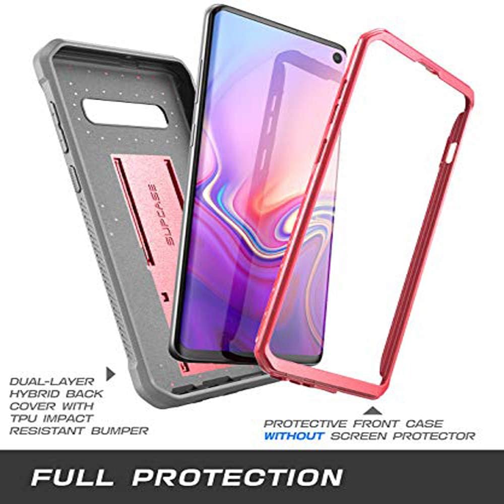 Exclusive Discount 70% Price SUPCASE Unicorn Beetle Pro Series Designed for Samsung Galaxy S10 Case (2019 Release) Full-Body Dual Layer Rugged with Holster & Kickstand Without Built-in Screen Protector (Pink)