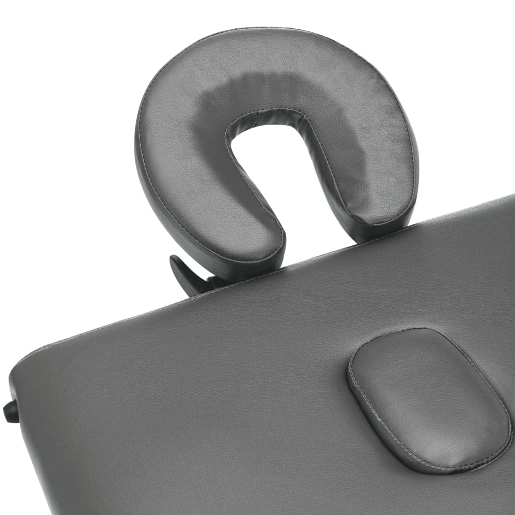 Generisch Massagetisch mit 3 Zonen Aluminiumrahmen Anthrazit 186×68 cm,Gesundheit & Schönheit,Körperpflege,Massage & Entspannung,Massagetische,110175