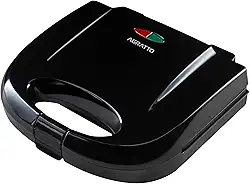 Máquina de Waffle Aroma Preta 750W 127V