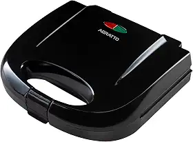 Máquina de Waffle Aroma Preta 750W 127V