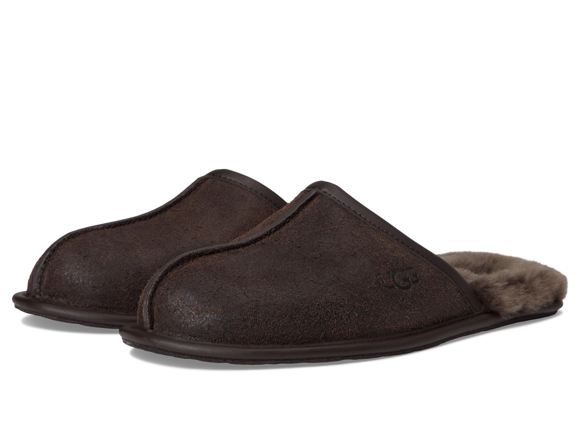 UGG Mens Scuff Leather Distressed