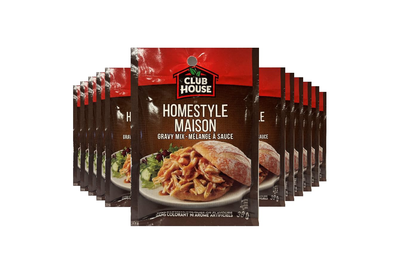 Amazon.com : Club House Homestyle Gravy Mix, 38g/1.3oz, (12pk
