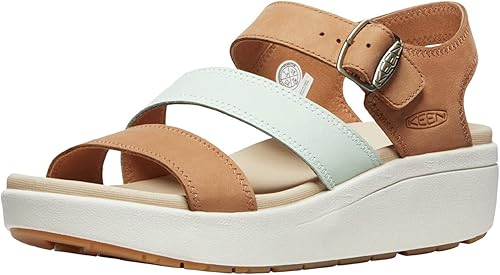 Vista 3 de KEEN Women's Ellecity Backstrap Open Toe Adjustable Comfortable Platform Wedge Sandal
