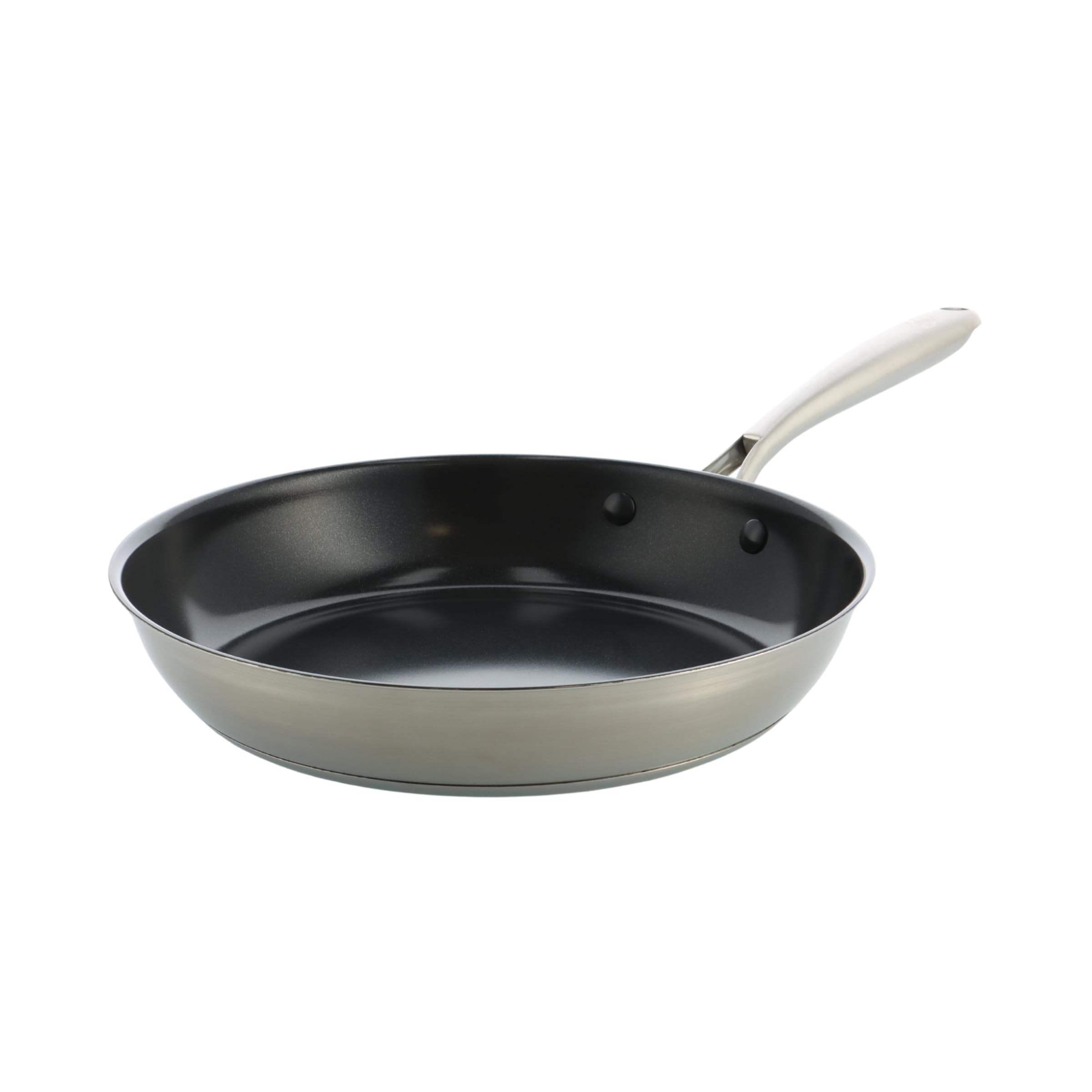 GreenChef Enduro Ceramic Non-Stick Stainless Steel Frying Pan, 28cm
