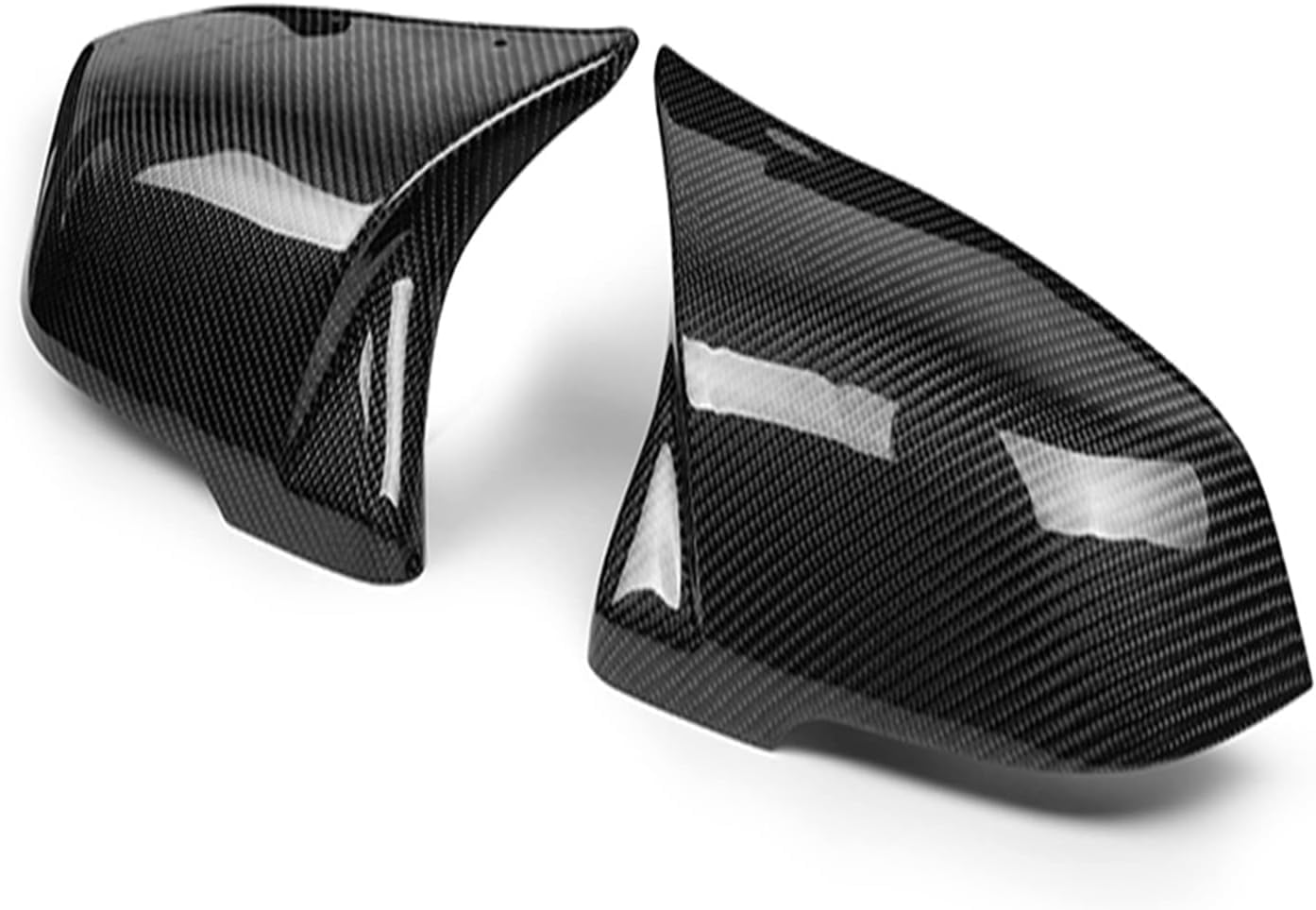 Afdekking zijspiegel 1 paar Side Achteruitkijkspiegel Wing Mirror Cover Caps Voor BMW 1 2 3 4 Serie Voor F20 Voor F30 voor F31 Voor F32 Voor F34 Voor F36 Voor E84 2014-2018