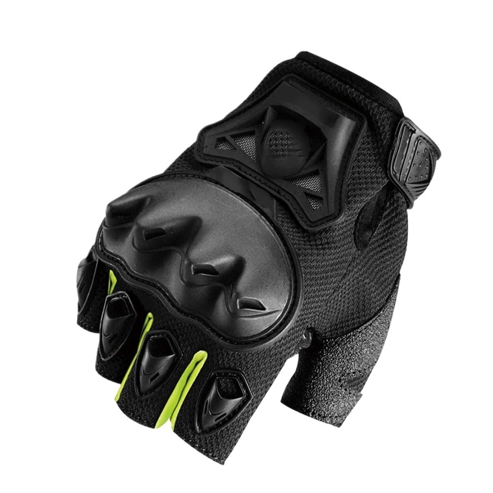 Rękawice motocyklowe Rękawice motocyklowe antypoślizgowe Oddychające latem Wiatroszczelne Wielokolorowe rękawiczki rowerowe Akcesoria motocyklowe Sprzęt Rękawice motocyklowe (MC29D BK,M)