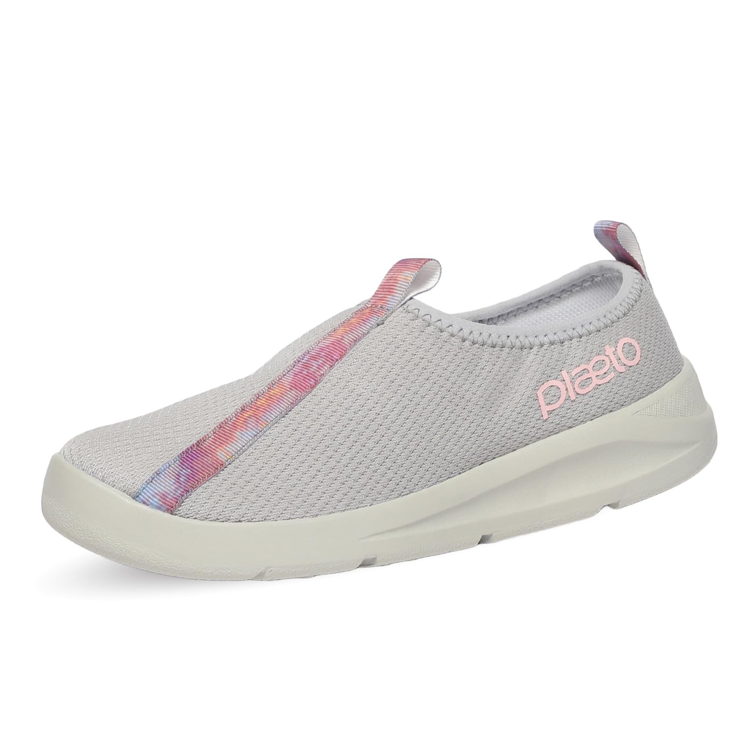 Plaeto Women EzPlay Grey/Pink Walking Shoes, 7UK (B0C9MS6HGQ) Amazon Price History, Amazon Price Tracker