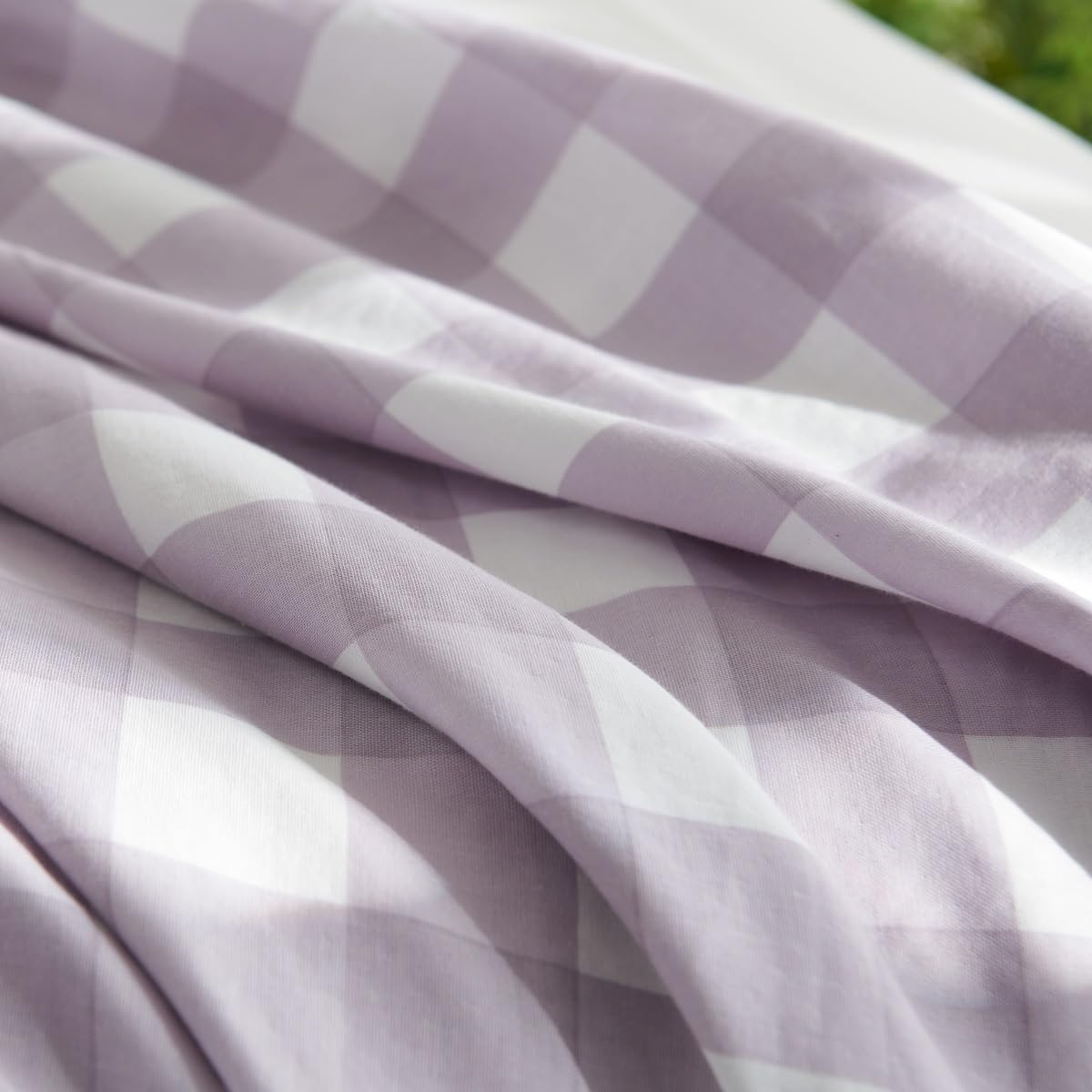 Dubbel mousseline beddengoed - crème kleur - katoen - 155 x 220 cm | bol