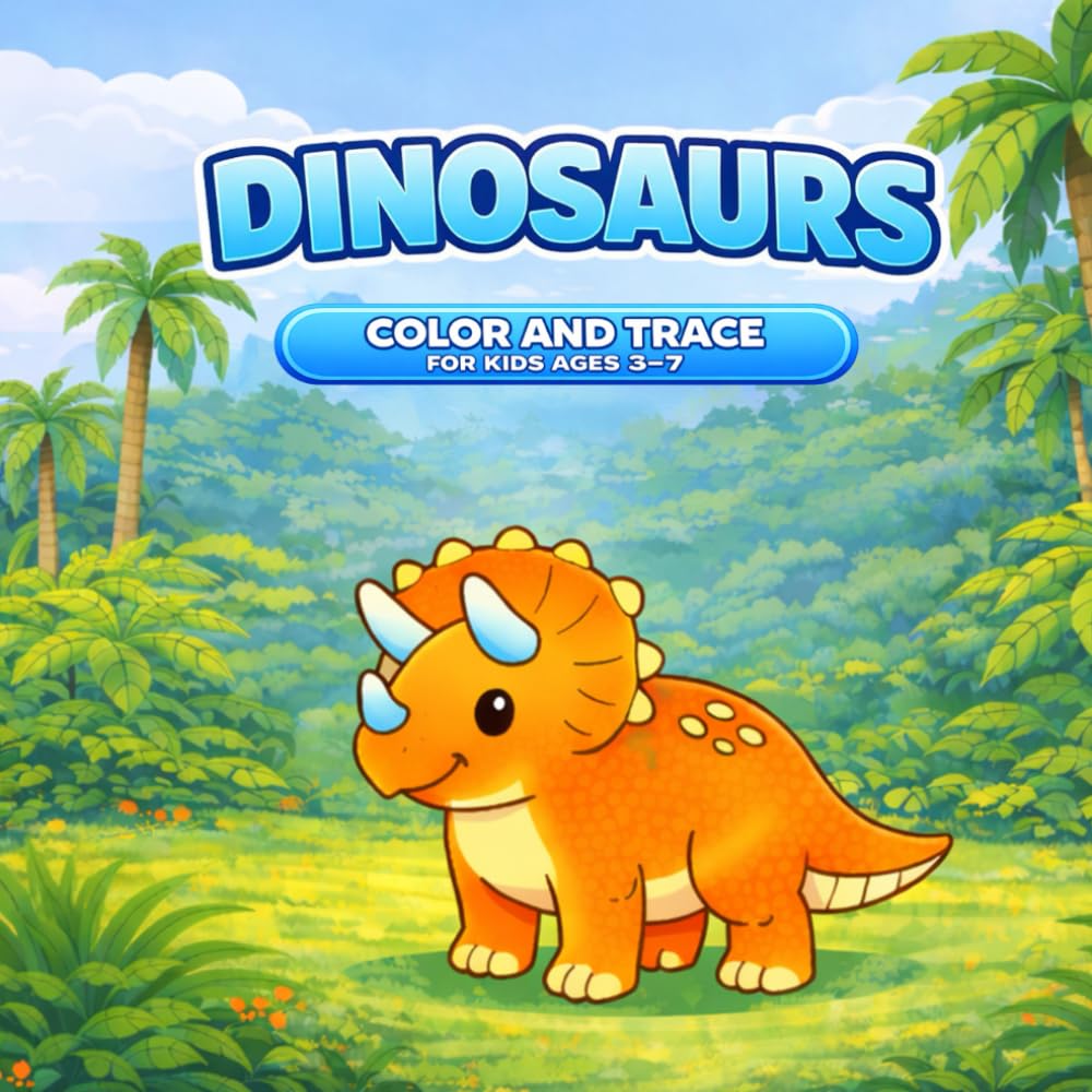 Dinosaurs: Color and Trace
