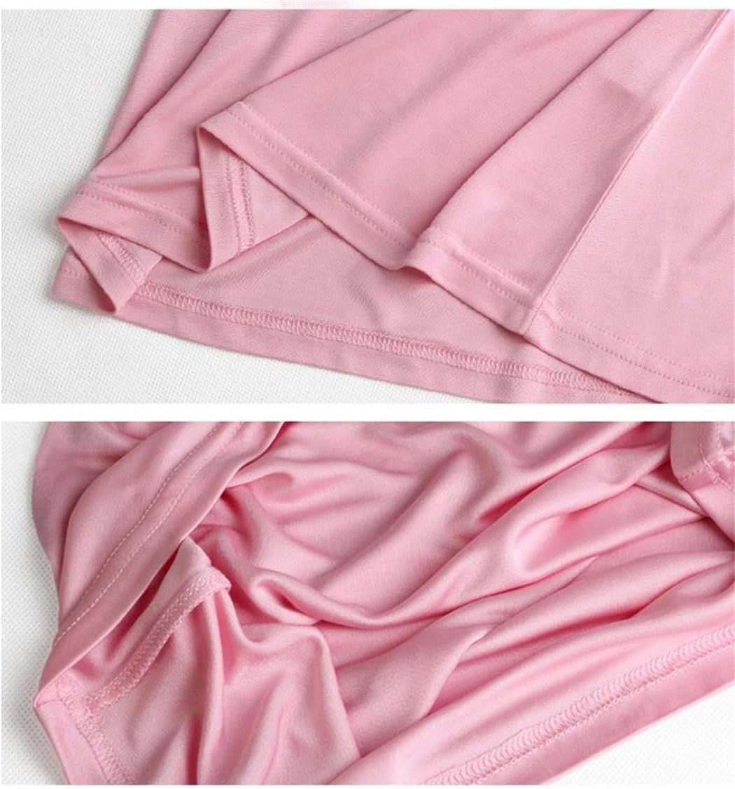 Women Pullover Turtleneck Collar Long Sleeve Knitted Silk Fabric Solid Color Chic Style for Smart Casual Wear