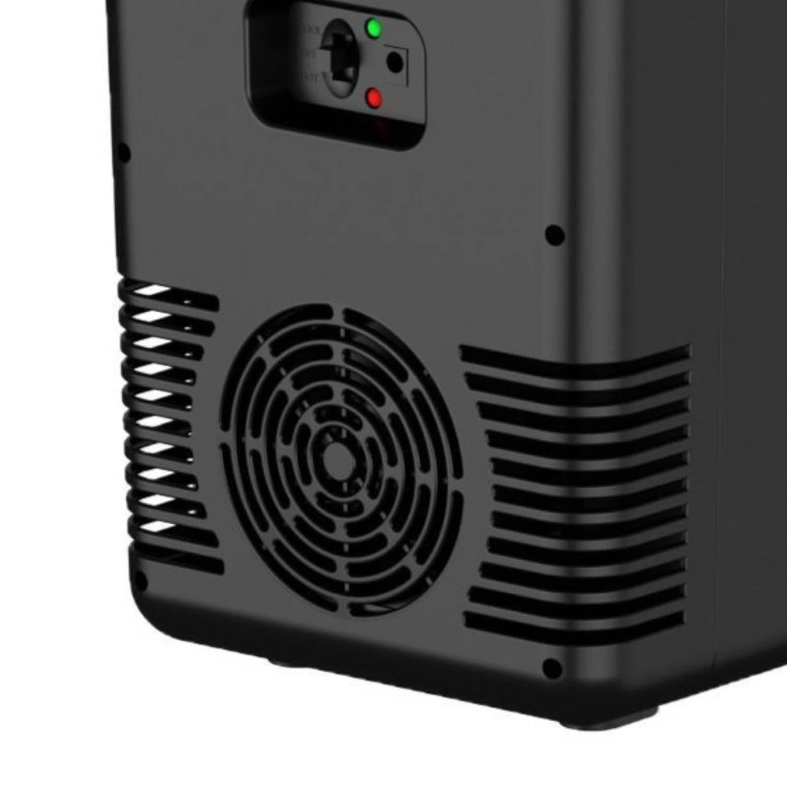 Frigorifero per Auto da 10 Litri, ventilato, con Funzione di Riscaldamento, Compatto e Portatile, Ideale per l'utilizzo in Auto.