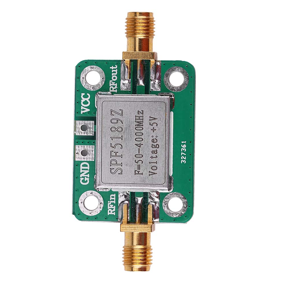 Amplificateur RF Beausoleil SPF5189Z - Bruit Faible 0,6 DB, Gain 18,7 DB, 50-4000 MHz, 5V
