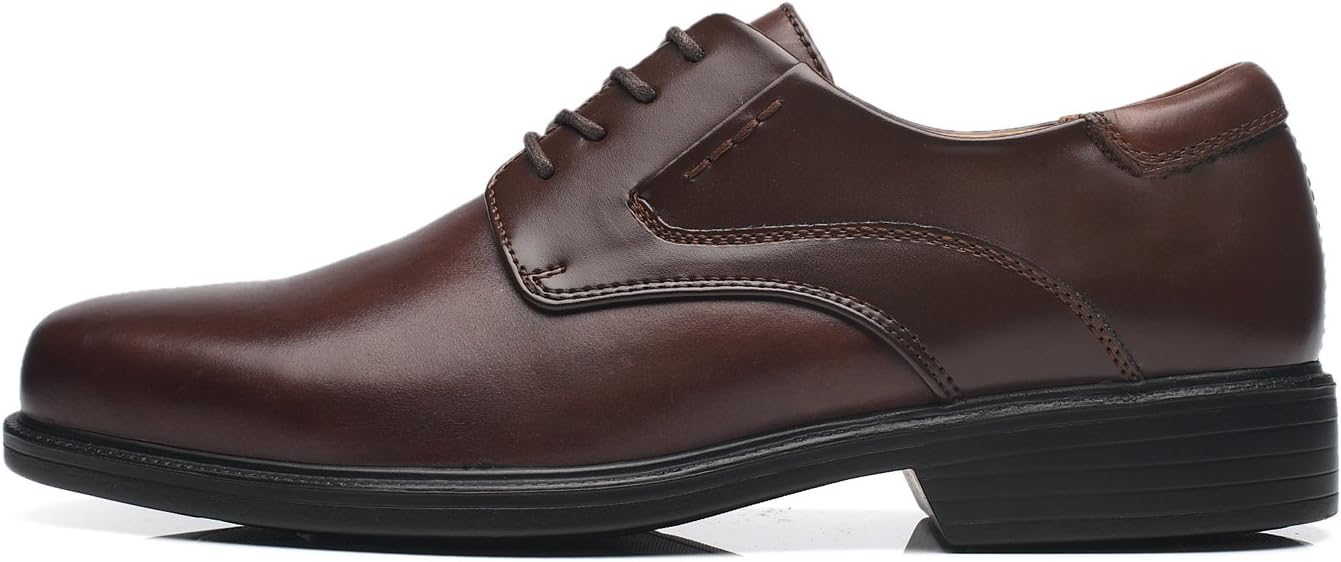 Wide Width Brown Oxfords for Men by La Milano - Image 2