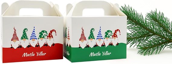 10x14 cm Premium Quality Christmas Gift Box Set of 2’ | Suitable for Advent Calender and New Year Gifts