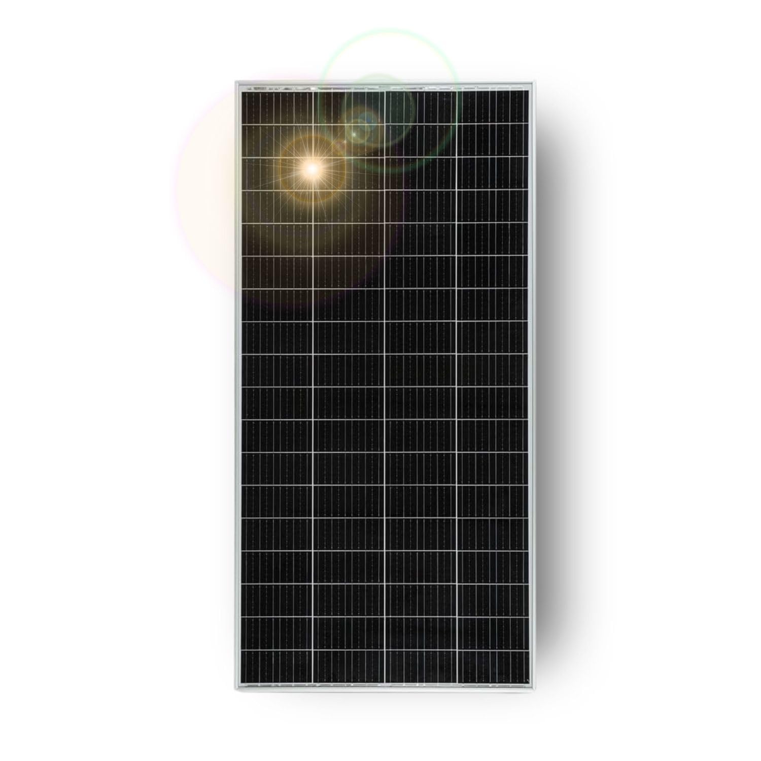 MOSCATELLI Pannello Solare 240W per Batterie 12V-24V - Fotovoltaico da Balcone con Celle Monocristalline PERC 10BB ad Alta Efficienza – Tensione 42V e Massima Resa Energetica