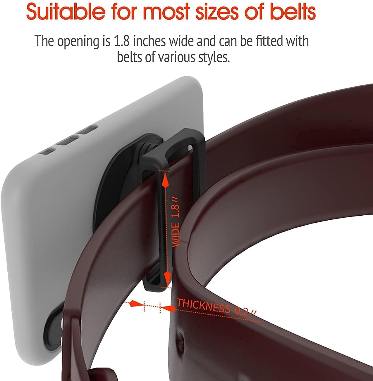 sincetop Stem Mount + Belt Clip Phone Mount